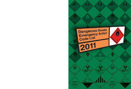 www.tso.co.uk  Dangerous Goods Emergency Action Code List 2011