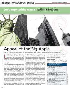 international opportunities  australasian legal business ISSUE 5.12
