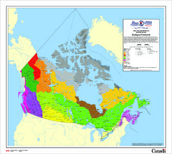 Atlas of Canada 6th Edition (archival version) Ecological Framework Fifteen ecozones make up terrestrial Canada, and five make up the marine waters bordering Canada. Canada’s 15 terrestrial ecozones can be subdivided i