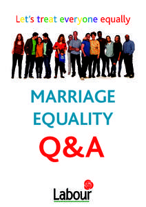 Marriage Equality Q&A APRIL 2015