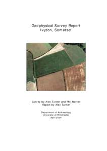 Archaeological sub-disciplines / Geophysical imaging / Archaeological field survey / Enclosure / Ordnance Survey / Figsbury Ring / Archaeology / Geophysics / Geophysical survey