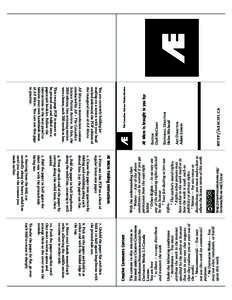AE Micro Booklet draft