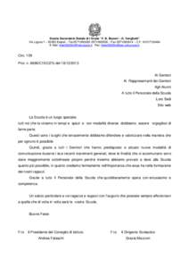 Scuola Secondaria Statale di I Grado “F. B. Busoni – G. Vanghetti” Via Liguria 1 – 50053 Empoli – Tel[removed][removed] – Fax[removed] – C.F[removed]E Mail: [removed] Pec: fimm5