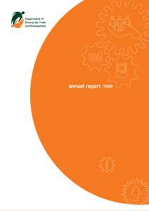 Department of Enterprise, Trade and Employment annual report 1999
