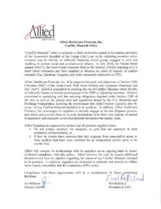 Mining in Rwanda / Africa / Matter / Chemistry / Democratic Republic of the Congo / Tantalum / Home and Colonial Stores / Dodd–Frank Wall Street Reform and Consumer Protection Act / Mining in the Democratic Republic of the Congo / Conflict minerals / Minerals