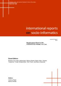 Publisher: IISI - International Institute for Socio-Informatics ISSN[removed]volume 8 issue[removed]