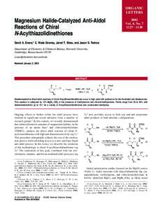 Chemical reactions / Alcohols / Aldol reaction / Mukaiyama aldol addition / Enol / Aldol / Michael reaction / Trimethylsilyl chloride / Thermodynamic versus kinetic reaction control