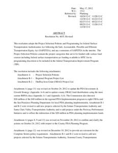 Transportation planning / Metropolitan Transportation Commission / Safe /  Accountable /  Flexible /  Efficient Transportation Equity Act: A Legacy for Users / Sustainable Communities and Climate Protection Act / Metropolitan planning organization / Transportation Equity Act for the 21st Century / AC Transit / Transportation in California / Transportation in the San Francisco Bay Area / Transportation in the United States