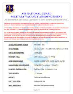 National Guard Bureau / United States National Guard / Air National Guard Readiness Center