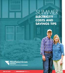 SUMMER ELECTRICITY COSTS AND SAVINGS TIPS