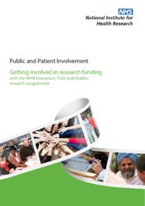 Public and Patient Involvement Getting involved in research funding