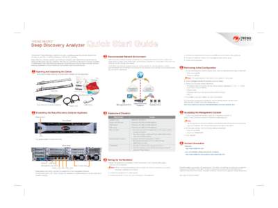 TREND MICRO  TM Deep Discovery Analyzer Trend Micro™ Deep Discovery Analyzer is an open, scalable sandboxing analysis platform that