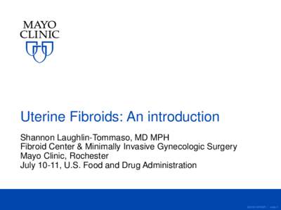 Patient Education: Uterine Fibroid Treatment Options–Figure 1