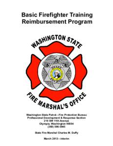 Basic Fire Fighter Training Program