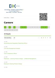 Eurex Group  Careers Careers A