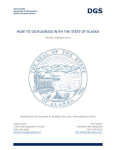 How To Do Business With the State of Alaska