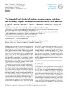 Protostome / Mountain pine beetle / Monoterpenes / Bark beetle / Beetle / Alpha-Pinene / Zoology / Curculionidae / Woodboring beetles / Phyla