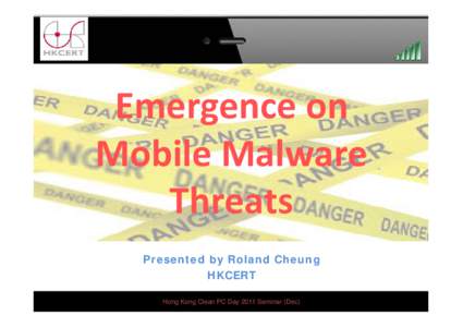 Microsoft PowerPoint - 5. MobileMalware_201112.ppt
