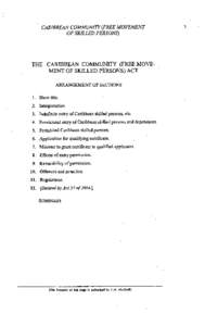 Freedom of movement / International relations / Nationality law / Government / Business / CARICOM Single Market and Economy / British passport / Immigration to the United Kingdom / Caribbean Community / Passport