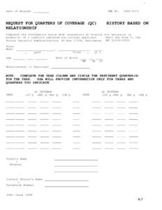 Social Security Administration / Paperwork Reduction Act / Social Security / Government / Politics of the United States / Taxation in the United States / Compiler construction / Static single assignment form