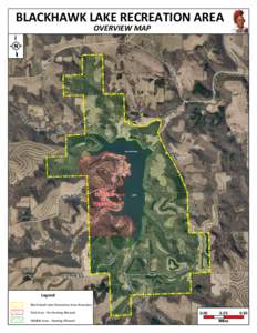 BLACKHAWK LAKE RECREATION AREA OVERVIEW MAP Legend Black Hawk Lake Recreation Area Boundary Park Area ‐ No Hunting Allowed