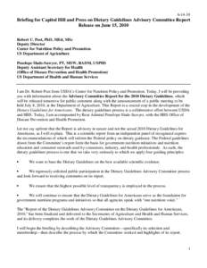 Center for Nutrition Policy and Promotion / Human nutrition / MyPyramid / Dietary fiber / Obesity / National Nutrition Monitoring and Related Research Act / Food guide pyramid / Child Nutrition Act / Saturated fat and cardiovascular disease controversy / Health / Nutrition / Medicine