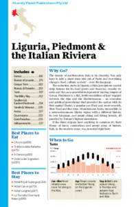 ©Lonely Planet Publications Pty Ltd  Liguria, Piedmont & the Italian Riviera Why Go? Genoa......................... 166