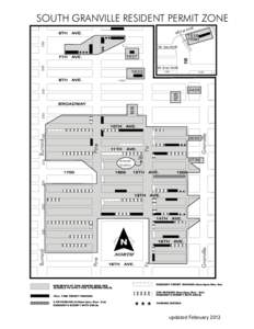 SOUTH GRANVILLE RESIDENT PERMIT ZONE E AV de si