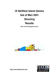 IX NatWest Island Games Isle of Man 2001 Shooting