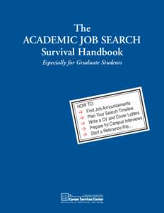 Academic Job Search Handbook.indd