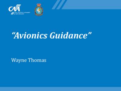 PowerPoint Presentation - Avionics Guidance