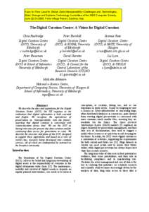 Paper for From Local to Global: Data Interoperability--Challenges and Technologies,  Mass Storage and Systems Technology Committee of the IEEE Computer Society,