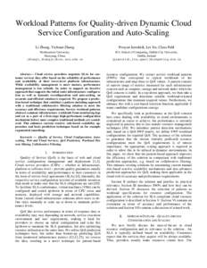 Telecommunications engineering / Teletraffic / Information technology management / Computing / Business / Network performance / Streaming / Quality of service / Service-level agreement / Recommender system / Storage area network / Workflow