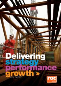 Delivering strategy performance growth Annual Report 2011