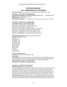 Microsoft Word - JF6 Jarrahdale Site Description.doc