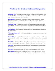 Microsoft Word - Crandall_Timeline_Final.doc