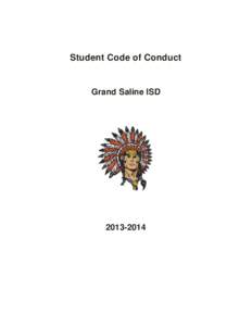 Student Code of Conduct  Grand Saline ISD