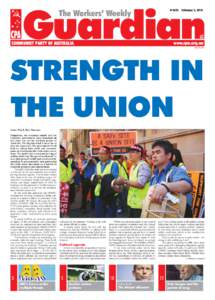 Guardian The Workers’ Weekly #1625  February 5, 2014