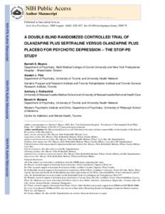 NIH Public Access Author Manuscript Arch Gen Psychiatry. Author manuscript; available in PMC 2010 August 1.