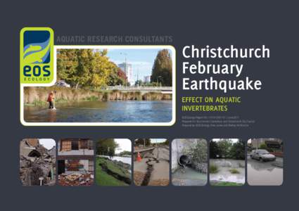 AQUATIC RESEARCH CONSULTANTS  ECOLOGY Christchurch February