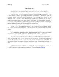 Microsoft Word - Press release - 25 October 2012 Final.doc