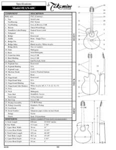 SpecificationsModel #EAN-60C