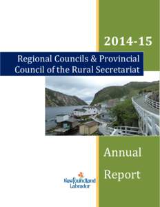 Regional Councils & Provincial Council of the Rural Secretariat Annual Report
