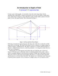 Geometrical optics / Length / Depth of field / Circle of confusion / Hyperfocal distance / Camera lens / F-number / Focal length / Autofocus / Optics / Science of photography / Photography