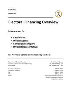 Microsoft Word - P[removed]Electoral Financing Overview[removed]docx