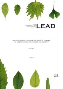 Law Environment and Development Journal  LEAD