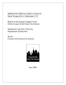 Microsoft Word - New York City--District 75--Final Report _edited_.doc