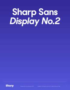 Sharp Sans Display No.2 Designed By Lucas Sharp InAvailable In 20 Styles, Licenses For Web, Desktop & App