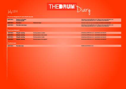 Diar y  July 2014 The Drum Magazine & www.thedrum.com[removed]