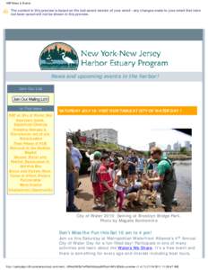Water pollution / Environmental engineering / Hydraulic engineering / Geography of Long Island / Port of New York and New Jersey / Hudson River / Polychlorinated biphenyl / New York City Department of Environmental Protection / Combined sewer / Environment / Water / Earth